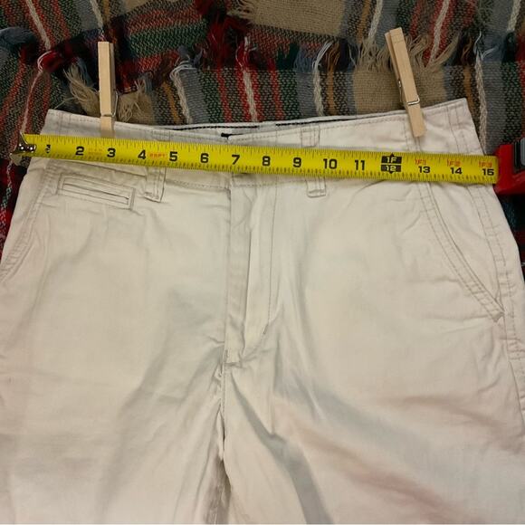 American Eagle Outfitters Prep Bermuda Shorts 26 Light Khaki Casual Vacation - Picture 7 of 13